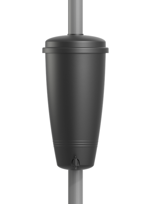 green basics rain catcher 35ltr living black